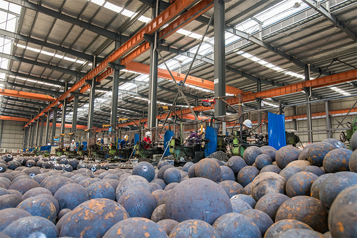 石家庄网架配件车间